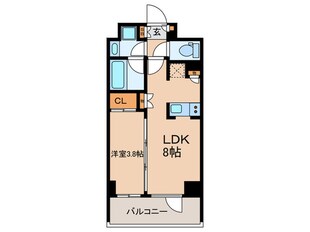 テラス高田馬場ウエストの物件間取画像